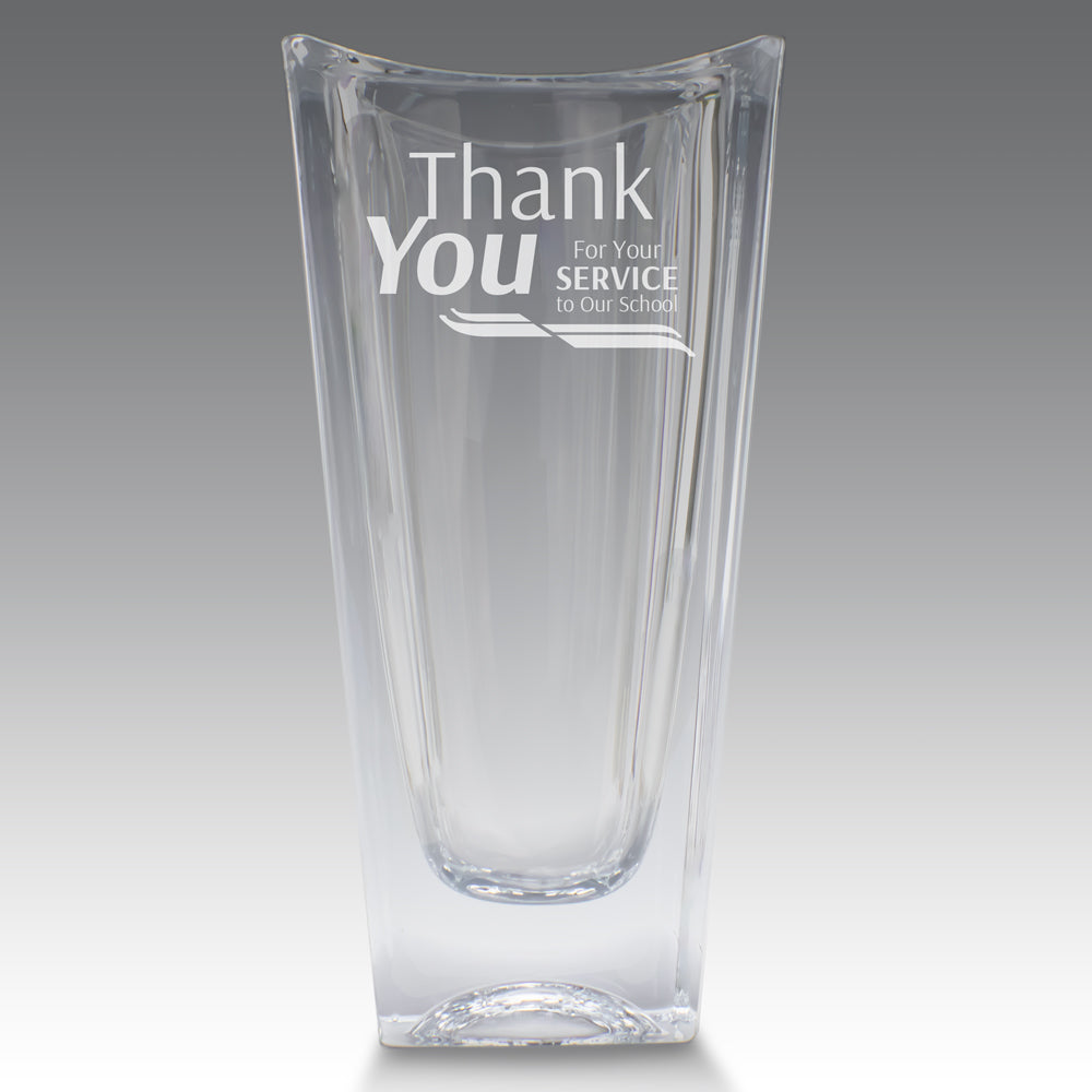 Lasting Impressions Optic Crystal Vase