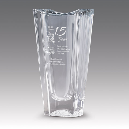 Lasting Impressions Optic Crystal Vase