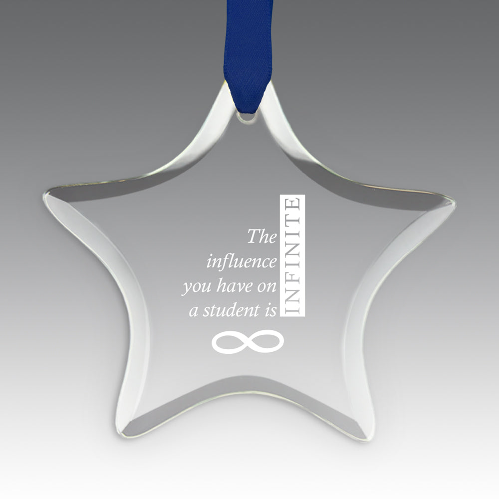 Infinity Crystal Suncatcher Ornament