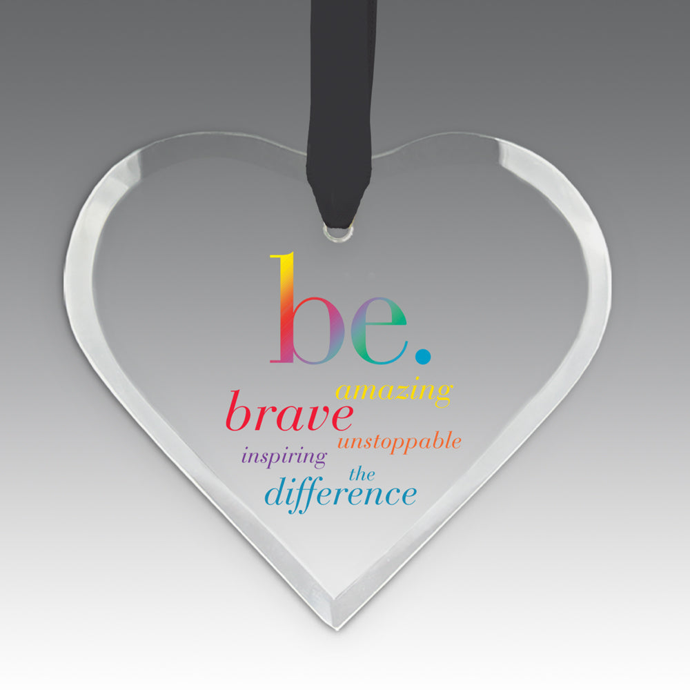 Be Collection Crystal Suncatcher Ornament
