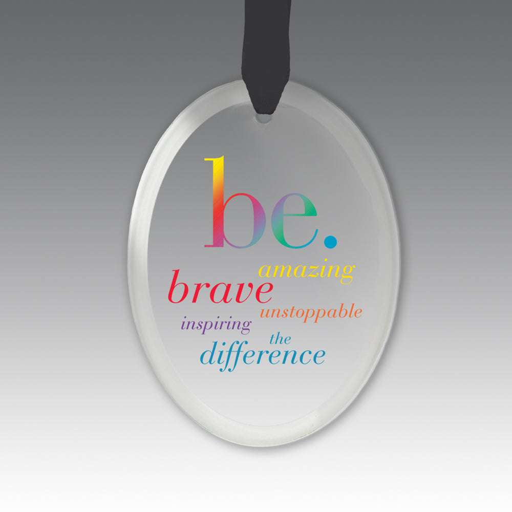 Be Collection Crystal Suncatcher Ornament
