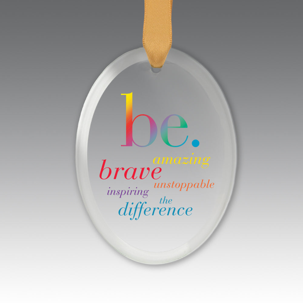Be Collection Crystal Suncatcher Ornament