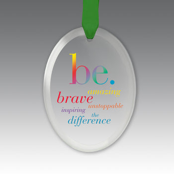 Be Collection Crystal Suncatcher Ornament