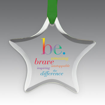 Be Collection Crystal Suncatcher Ornament