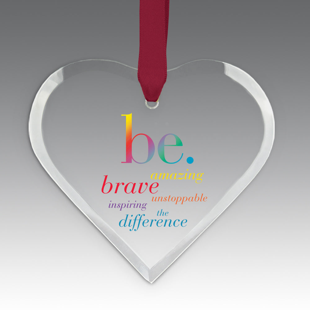 Be Collection Crystal Suncatcher Ornament