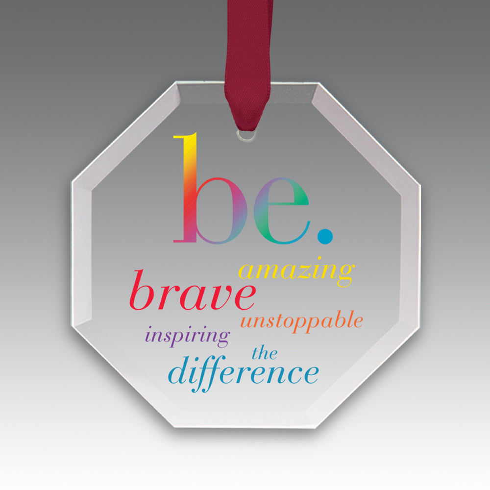 Be Collection Crystal Suncatcher Ornament