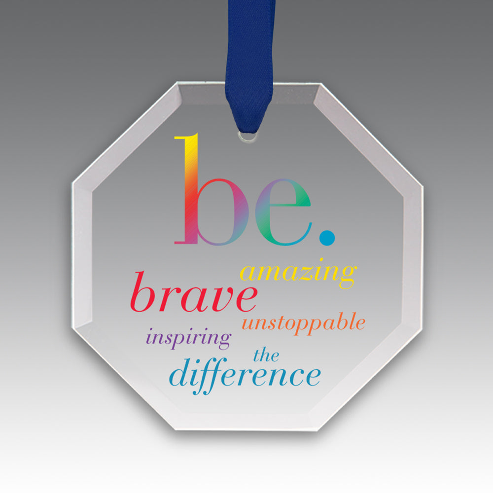 Be Collection Crystal Suncatcher Ornament