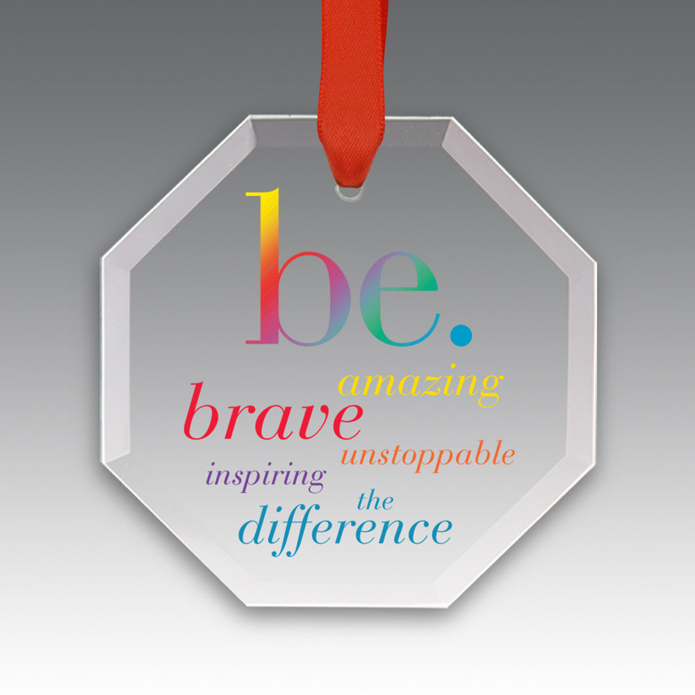 Be Collection Crystal Suncatcher Ornament