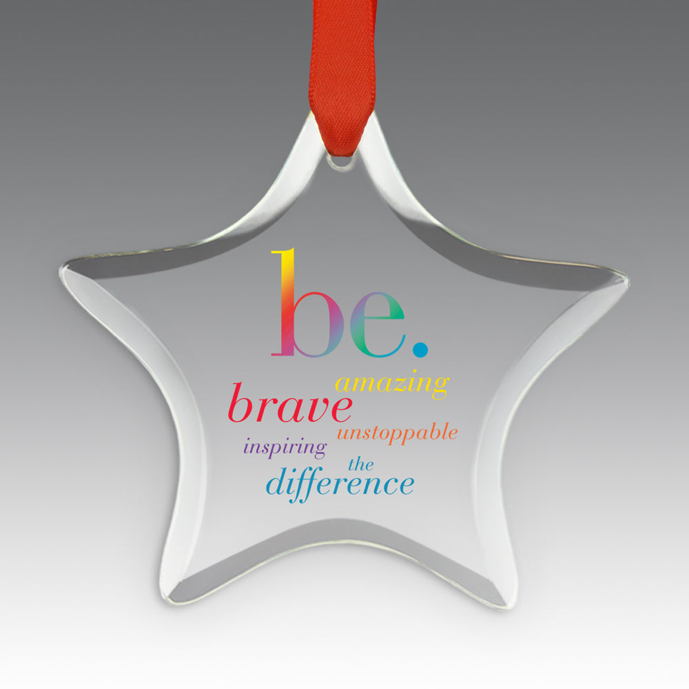 Be Collection Crystal Suncatcher Ornament