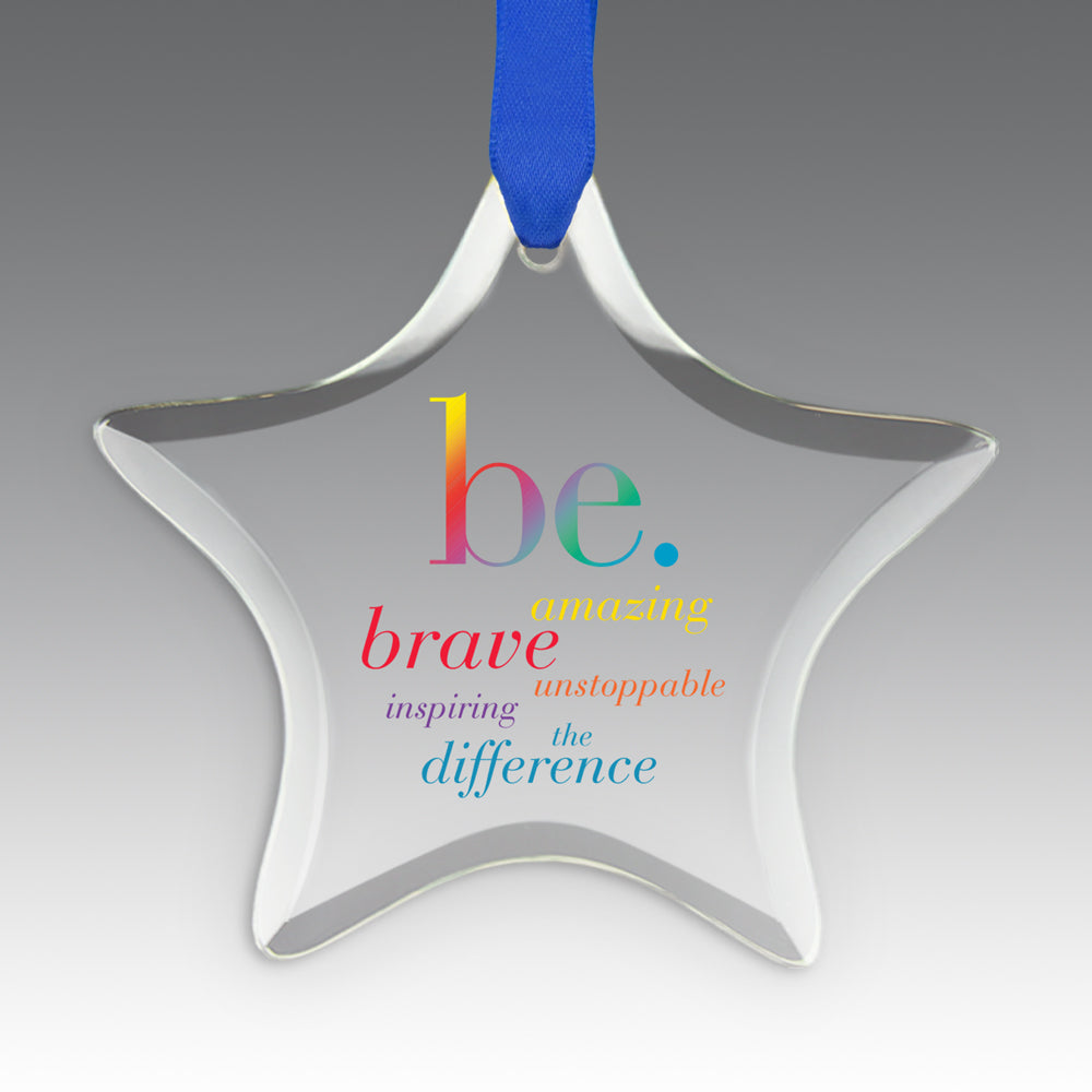 Be Collection Crystal Suncatcher Ornament