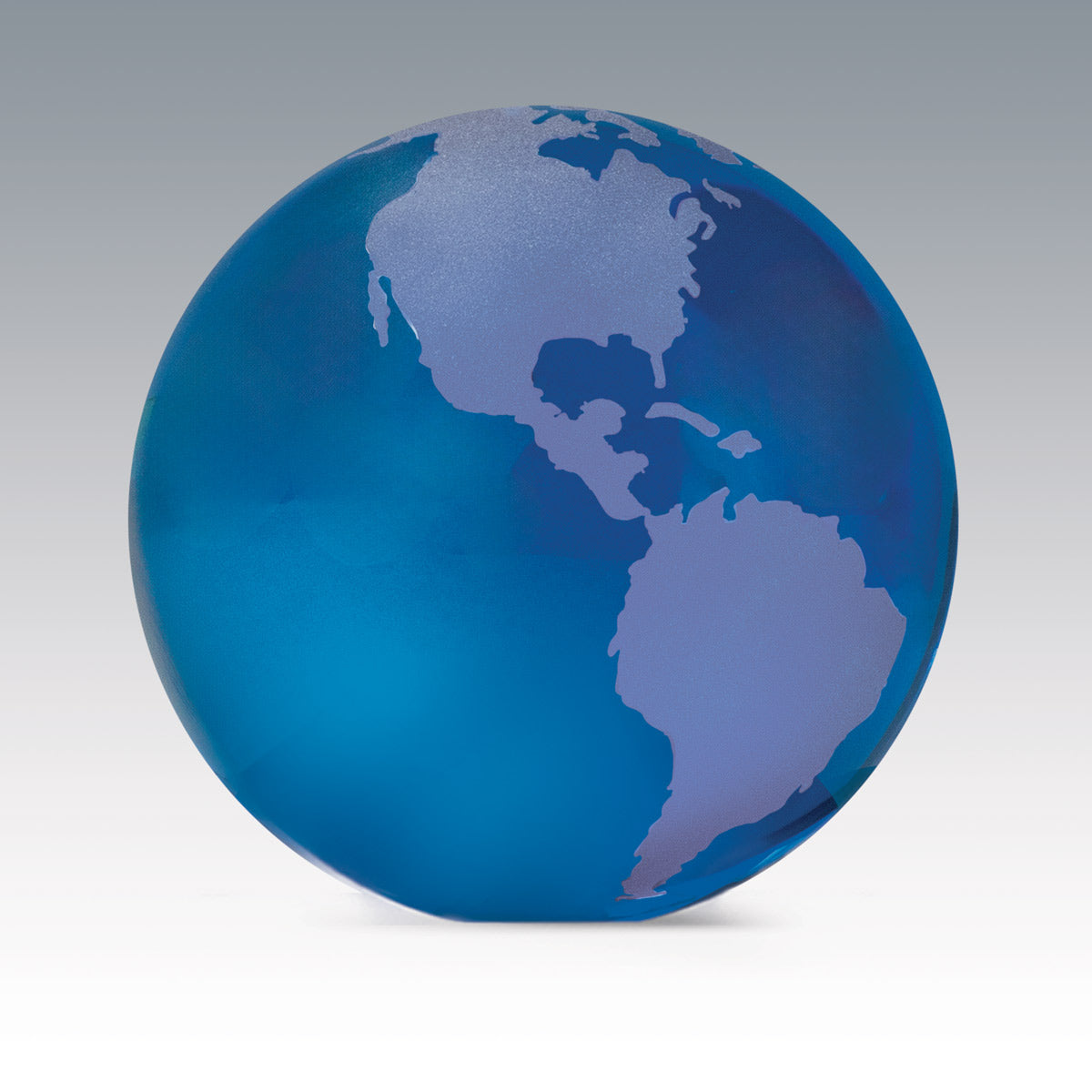 Crystal Globe Paperweight