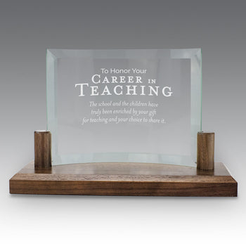 Curved Glass Base Award