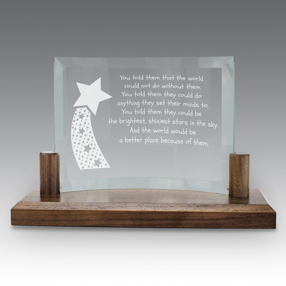 Curved Glass Base Award