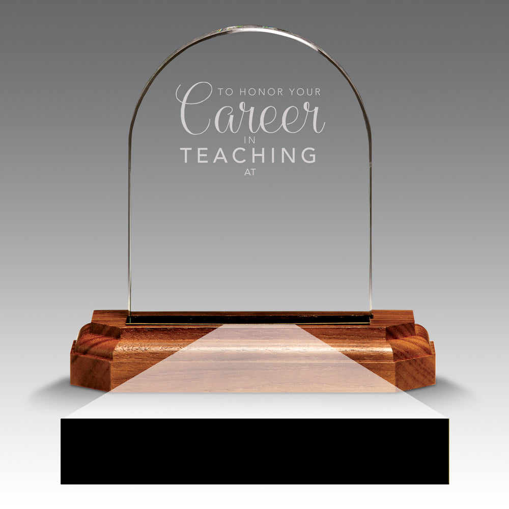 Premium Jade Arch Base Award