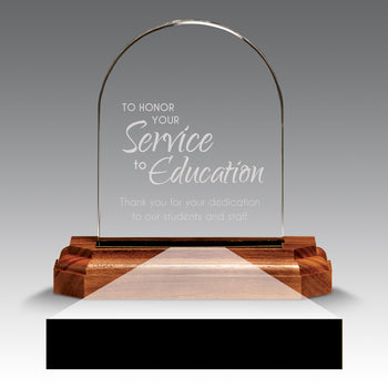 Premium Jade Arch Base Award