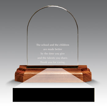 Premium Jade Arch Base Award