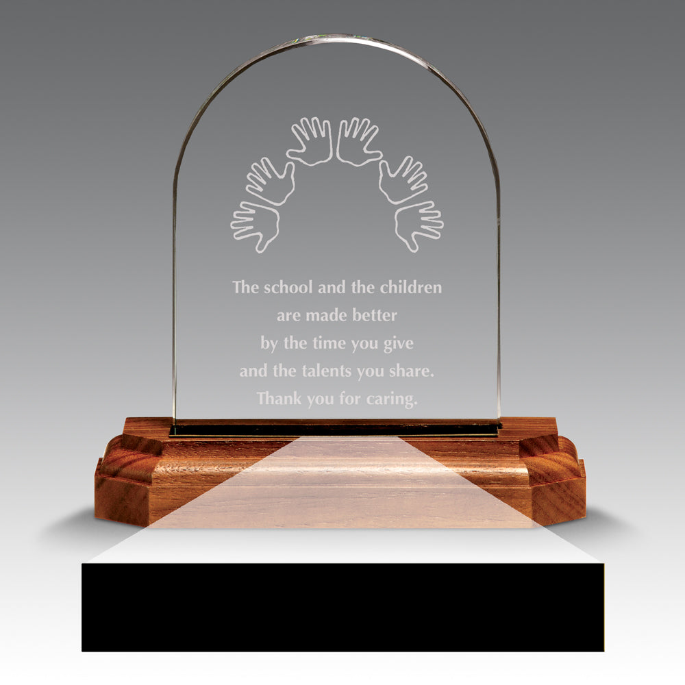 Premium Jade Arch Base Award