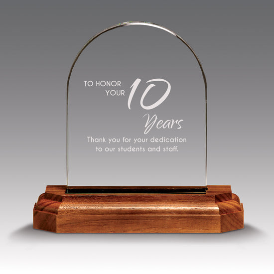 Premium Jade Arch Base Award