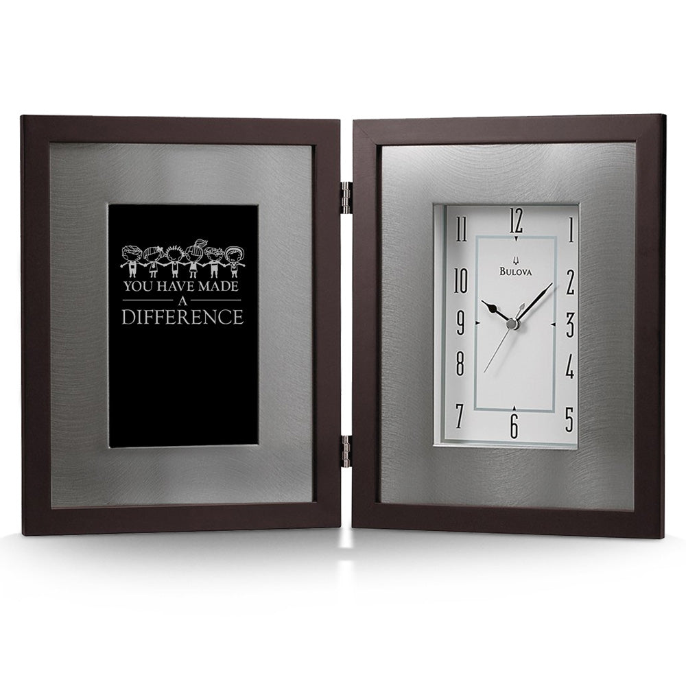 Bulova Large Framed Clock