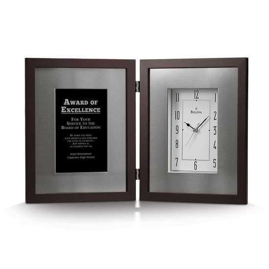 Bulova Large Framed Clock