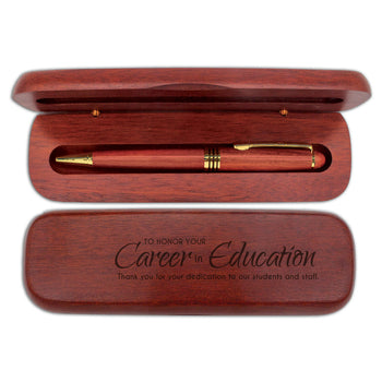 Rosewood Pen Case Set