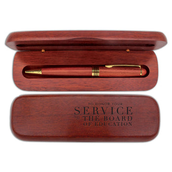 Rosewood Pen Case Set