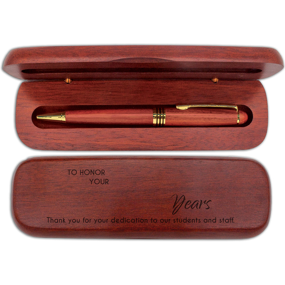 Rosewood Pen Case Set