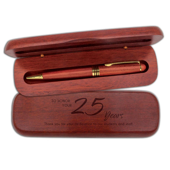 Rosewood Pen Case Set