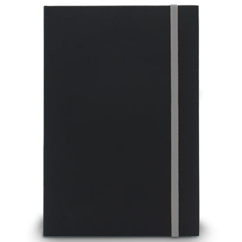 Custom Matte Black Hardbound Journal