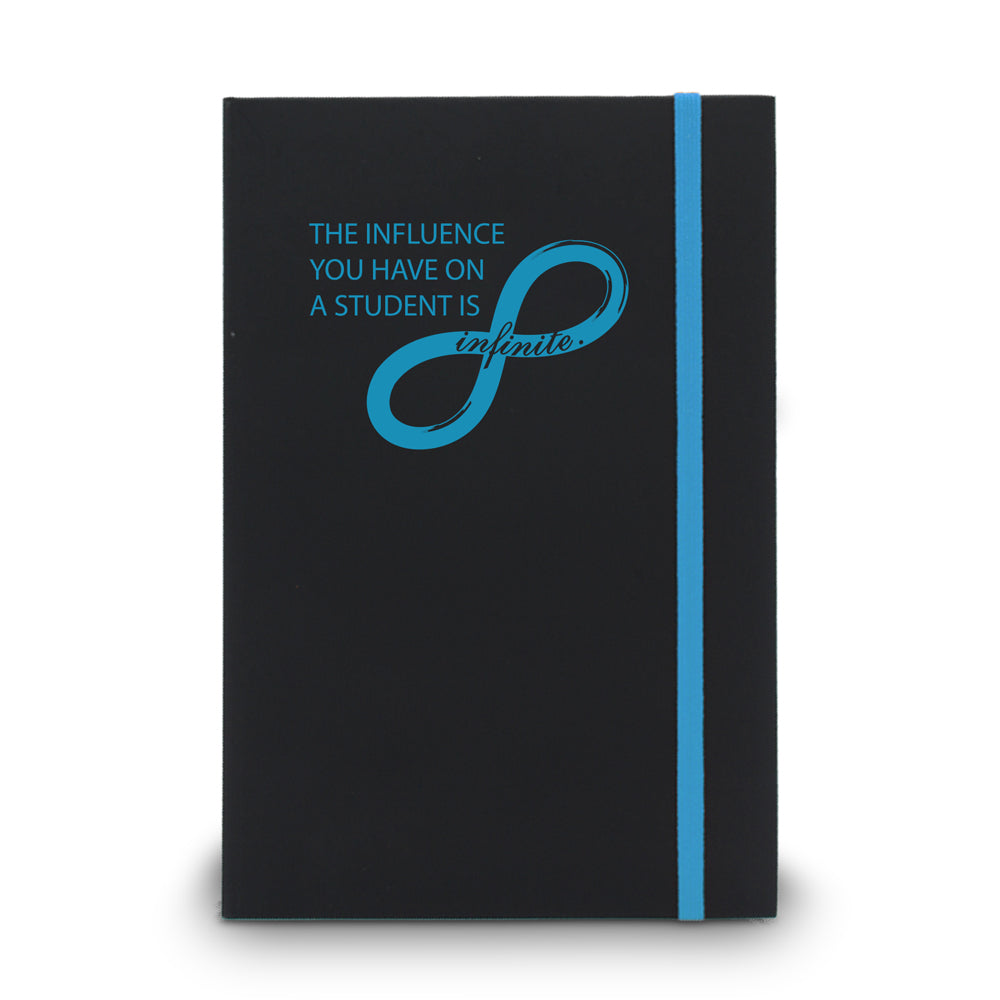Infinity Matte Black Hardbound Journal