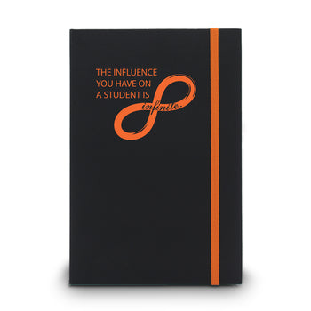 Infinity Matte Black Hardbound Journal