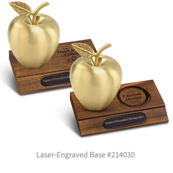 Brushed Gold Apple