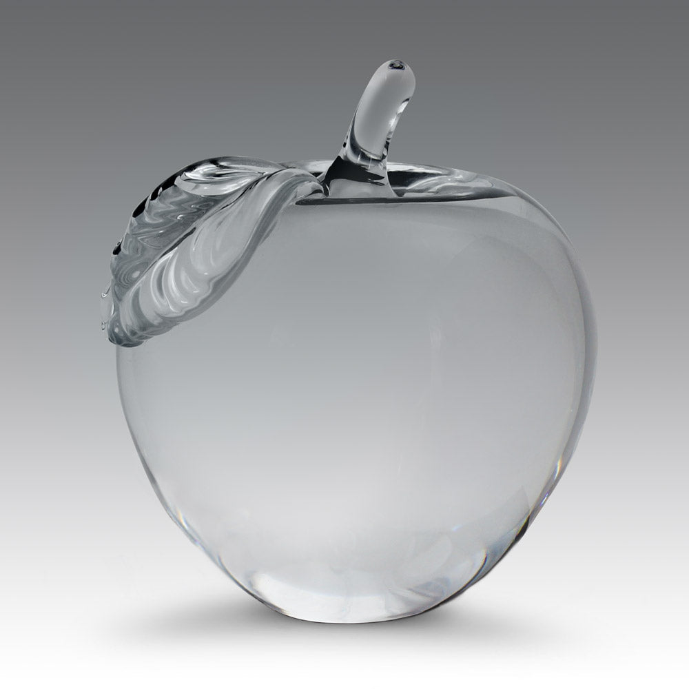 Crystal Apple w/ Leaf