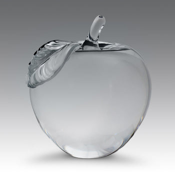 Crystal Apple w/ Leaf