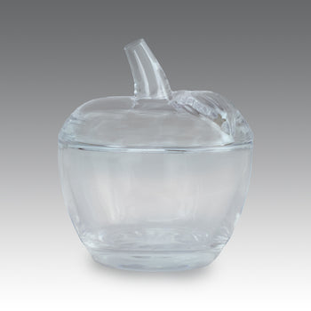 Glass Apple Dish