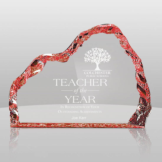 Colorful Acrylic Iceberg Award