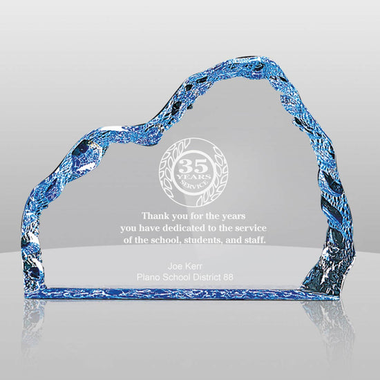 Colorful Acrylic Iceberg Award