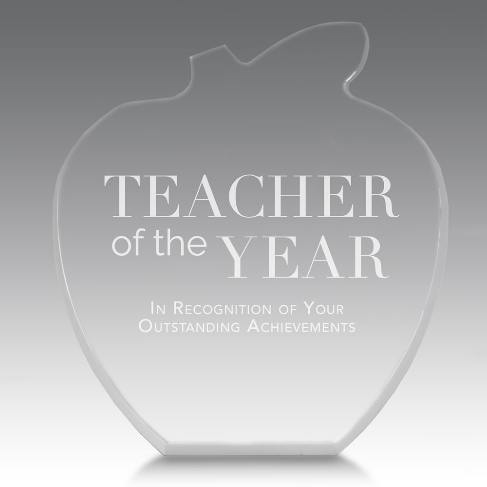 Acrylic Apple Award