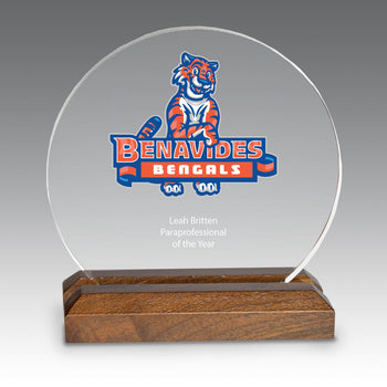 Circle Acrylic Base Award