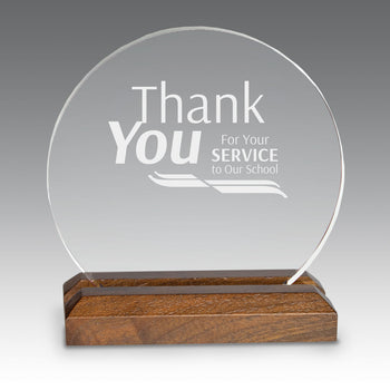 Circle Acrylic Base Award