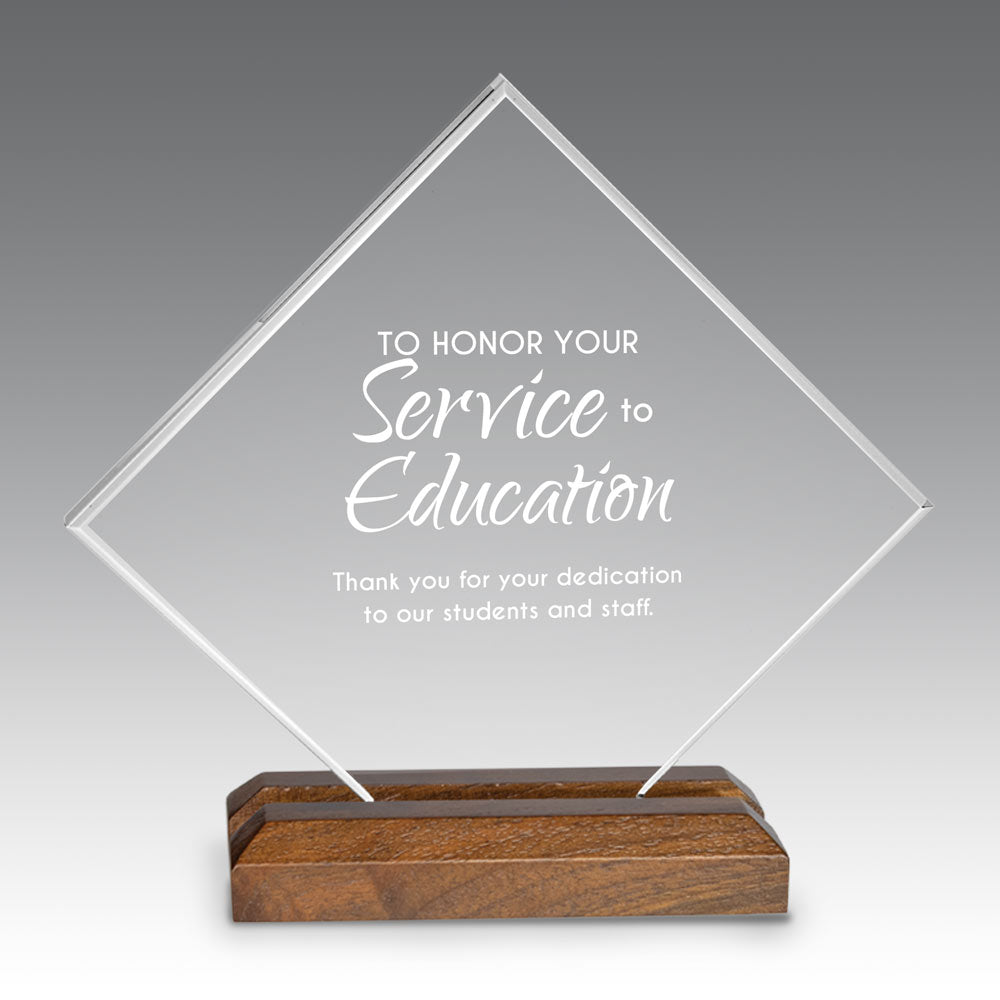 Diamond Acrylic Base Award