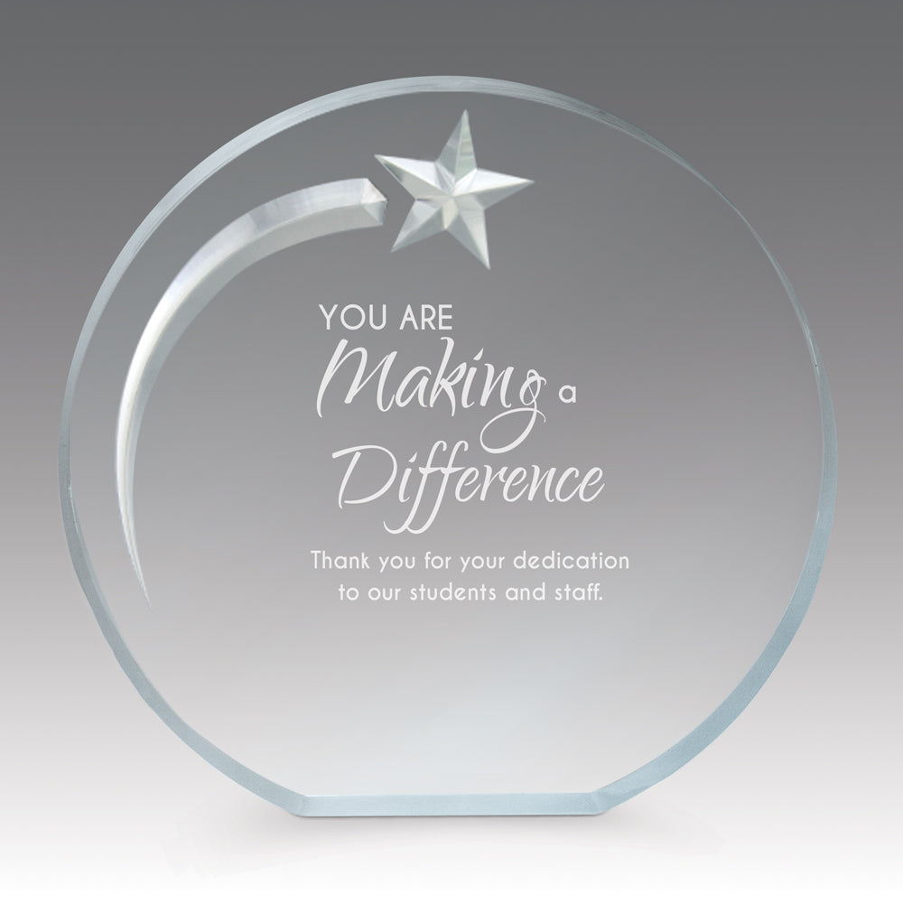 Acrylic Shooting Star Award