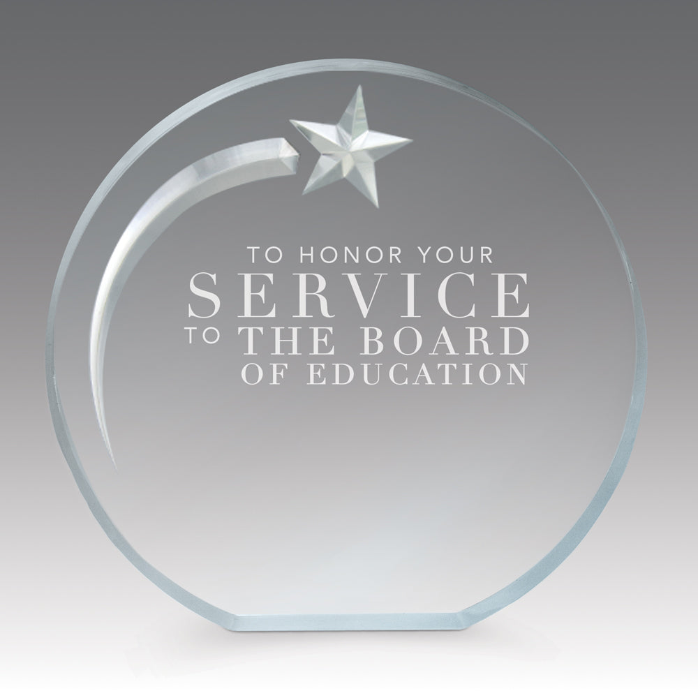 Acrylic Shooting Star Award