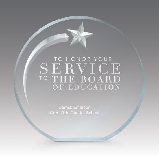 Acrylic Shooting Star Award