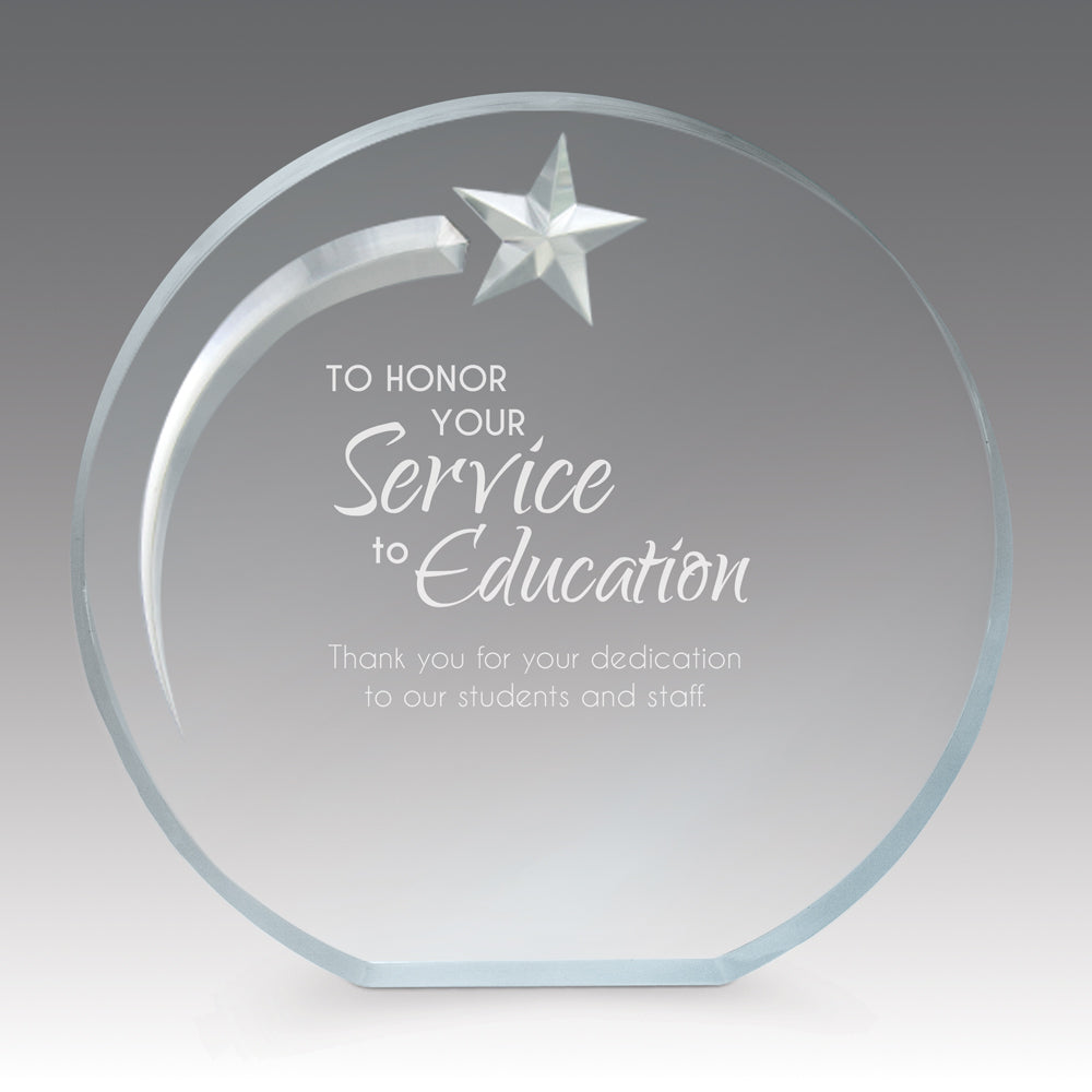 Acrylic Shooting Star Award