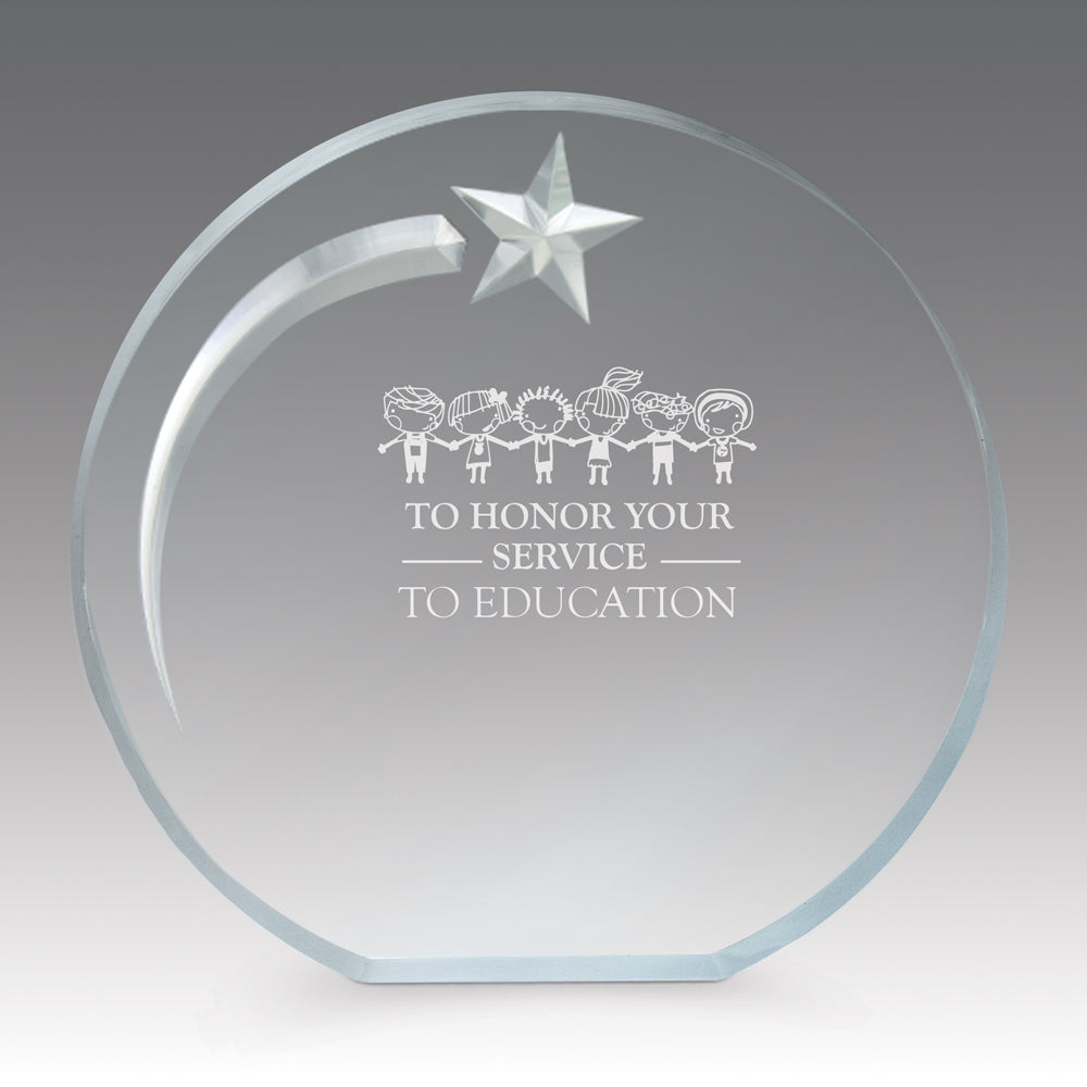 Acrylic Shooting Star Award