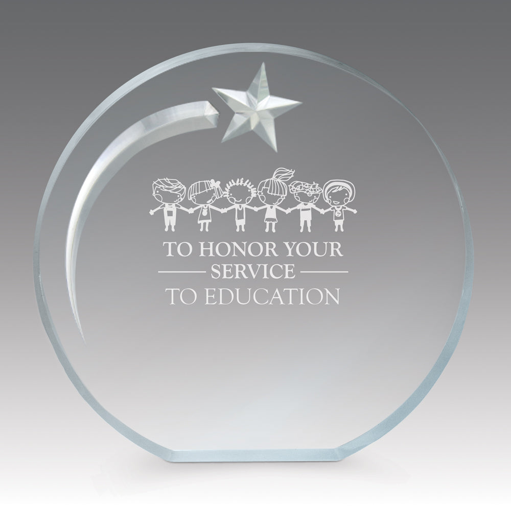 Acrylic Shooting Star Award