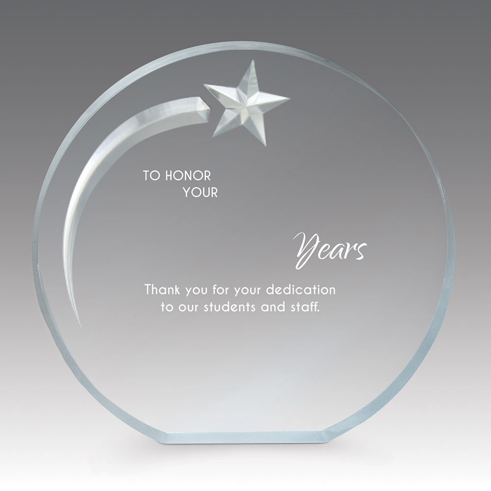 Acrylic Shooting Star Award
