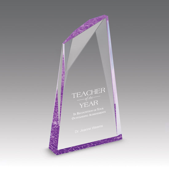 Colorful Acrylic Summit Award