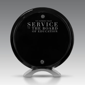 Floating Glass Circle of Excellence